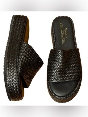 Anthropologie Matisse Montego Platform Slides